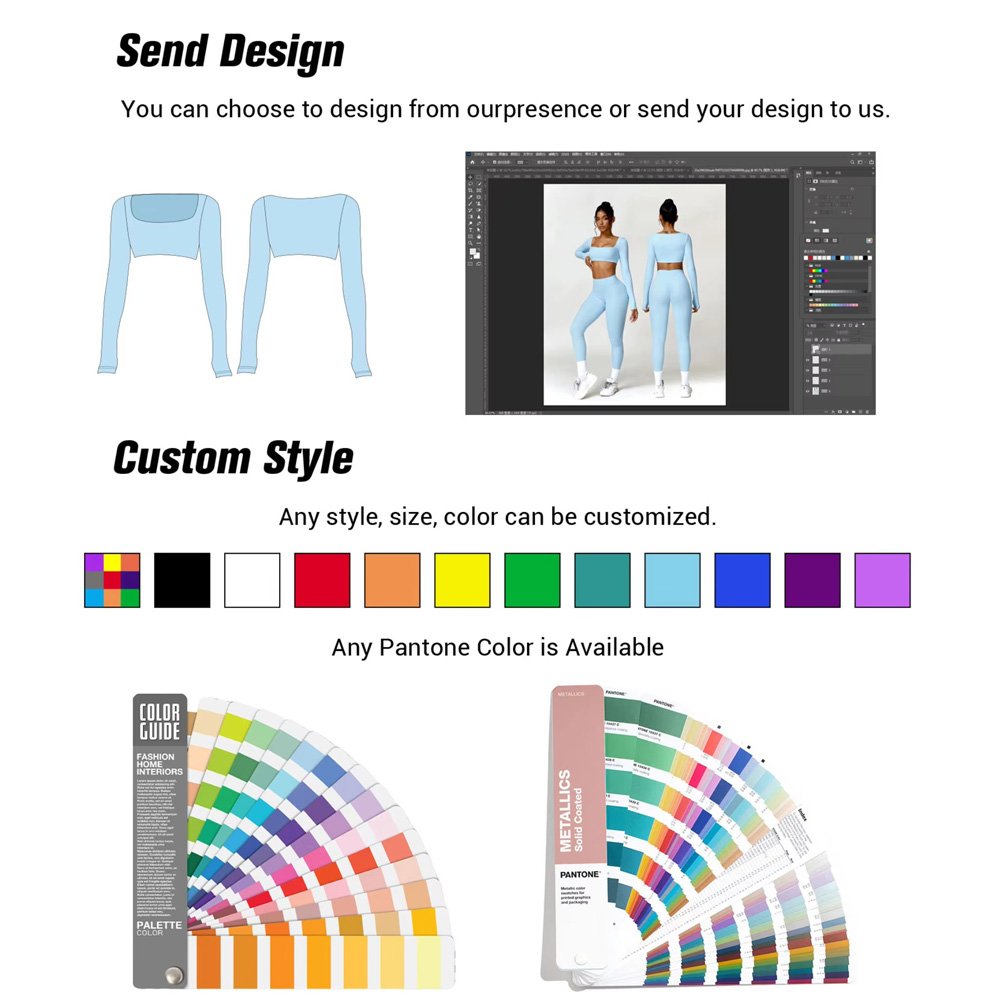 Tummy Control Yoga Shorts DK6002 9 custom yoga wear 1
