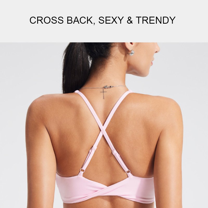 Cross Back High Support Sports Bra B XL36 7