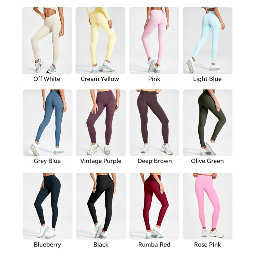 High Waist Butt Lifting Yoga Leggings YK1352 2
