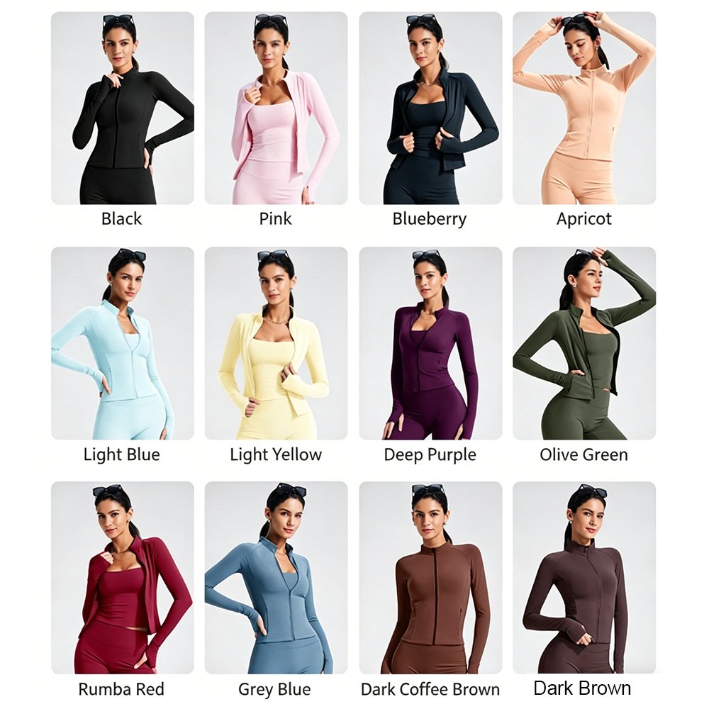 Panel Yoga Jacket B-XL37 8 Panel Yoga Jacket B XL37 1