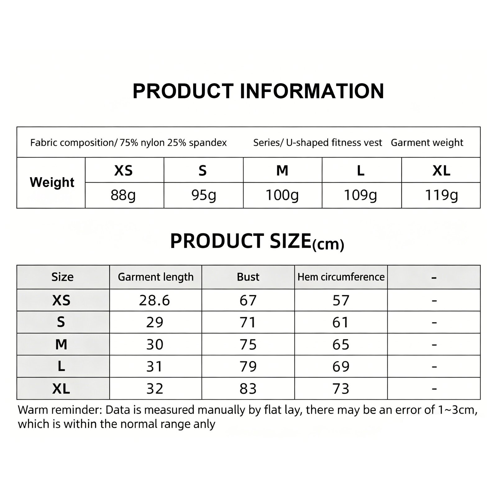Yoga Sports Bras YB1353 SIZE 1