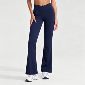High Waist V-Cut Flare Yoga Leggings YK1332