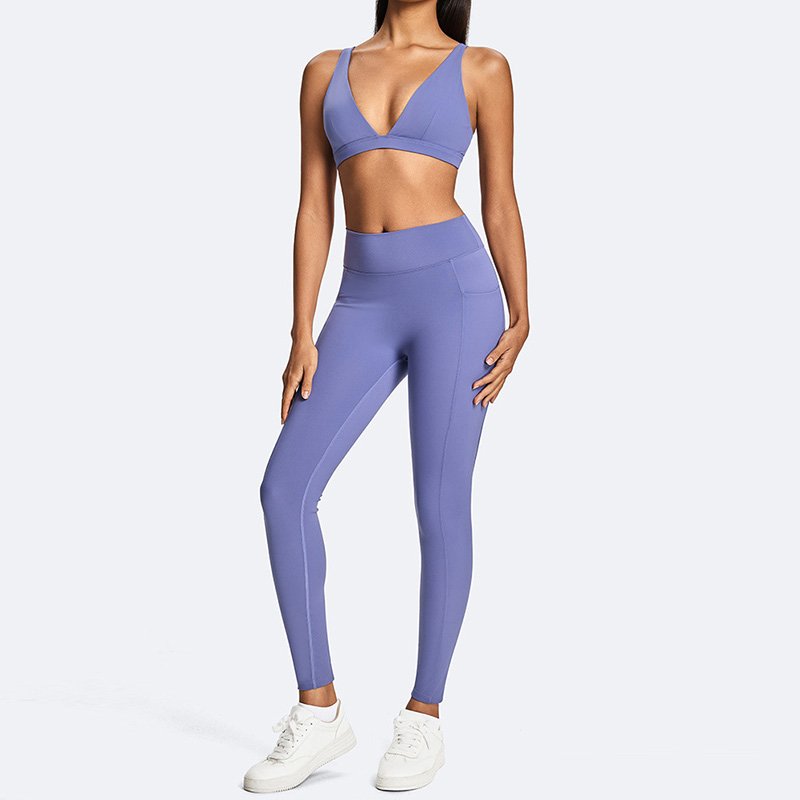 Women Matching 2 Piece Yoga Workout Sets 1 Women Matching 2 Piece Yoga Workout Sets