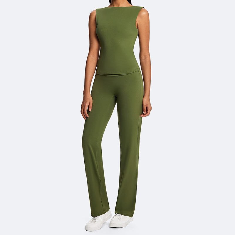 Custom Eco Friendly Sleeveless Yoga Set B211 A02 4 Custom Eco Friendly Sleeveless Yoga Set B211 A02 - Image 4