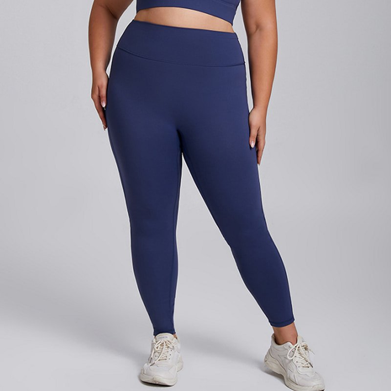 Wholesale Plus Size Triple V-Seam Butt Lifting Leggings F207 6 F207 plus front