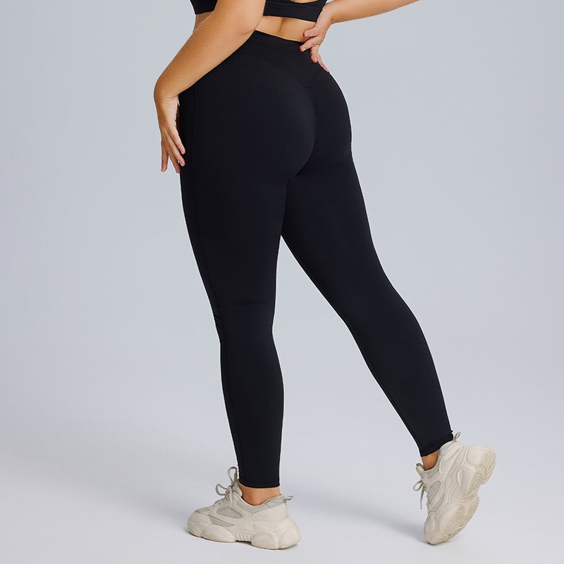 Factory Direct Plus Size High Waist Lifting Leggings F213 4 Factory Direct Plus Size High Waist Lifting Leggings F213 - Image 4