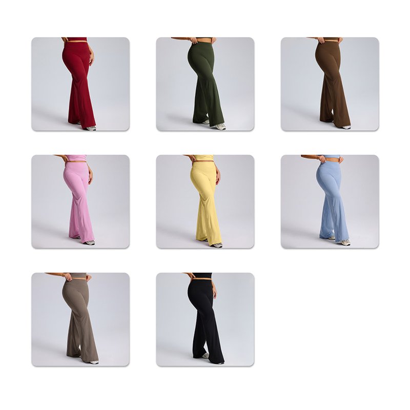 Wholesale Plus Size High Waisted Straight Leg Yoga Pants F245 10 F245 color