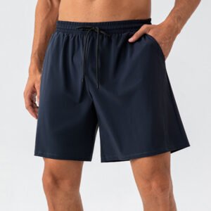 Custom men's quick-dry breathable running shorts for wholesale activewear order