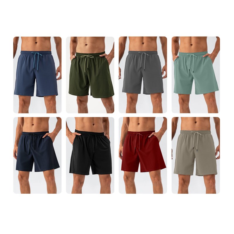 Custom Men's Quick-Dry Breathable Running Shorts N31420 14 Multi color options for wholesale men's quick-dry breathable running shorts