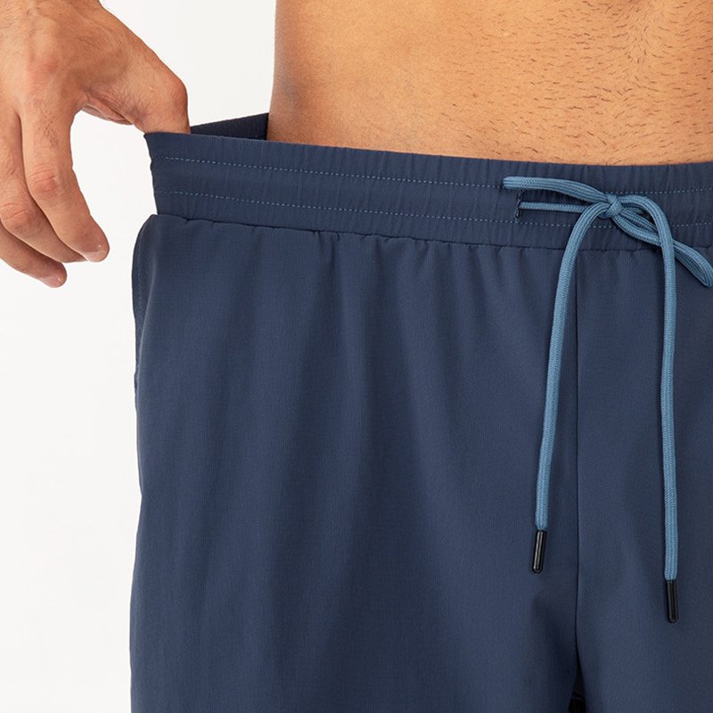 Custom Men's Quick-Dry Breathable Running Shorts N31420 9 Custom men's quick-dry breathable running shorts with adjustable elastic drawstring
