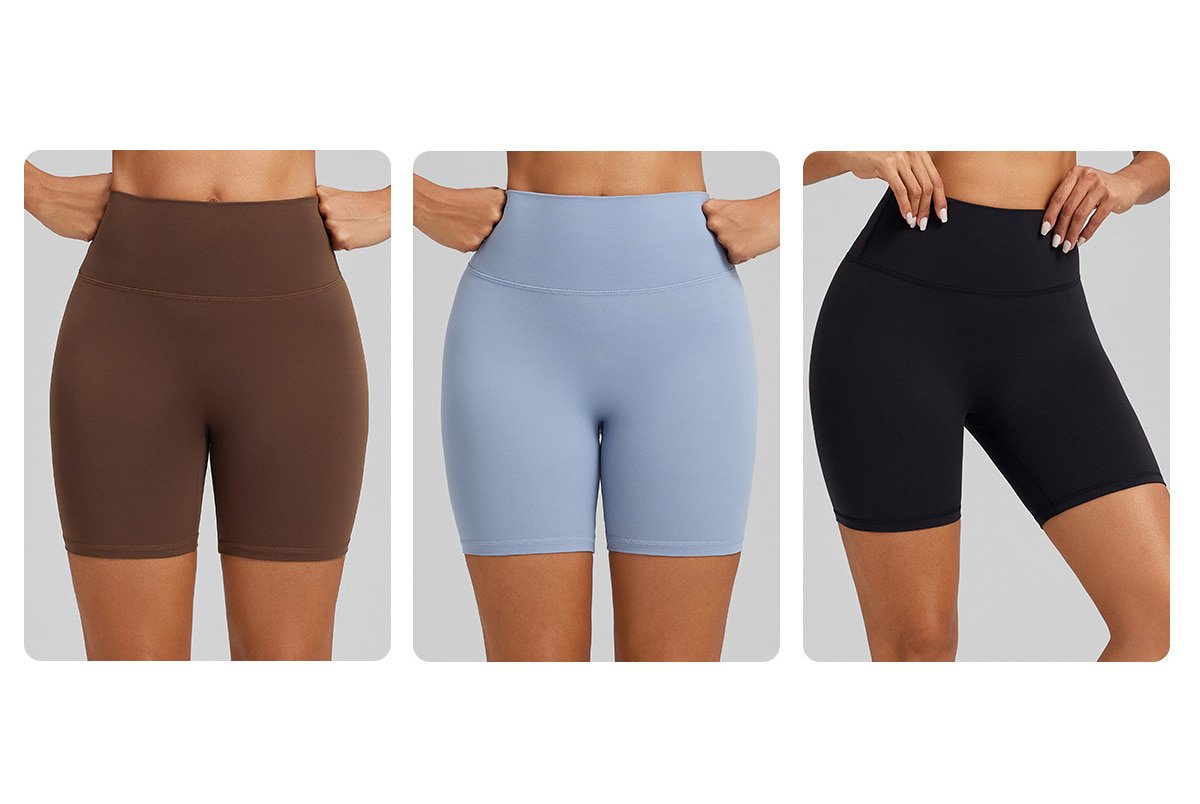 Lycra Yoga Shorts F232 2