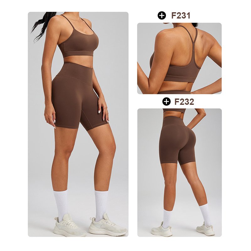 Lycra Yoga Shorts F232 3